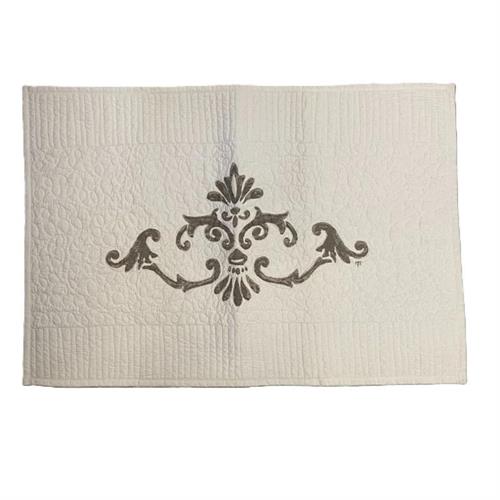 Tappeto da bagno trapuntato Mathilde M.