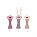 Set 3 diffusori per ambiente fiore 3 colorazioni assortite