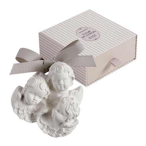 Decorazione angeli in gesso profumato Fleur de Coton