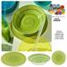 Servizio piatti colorato Lime Memento ceramica