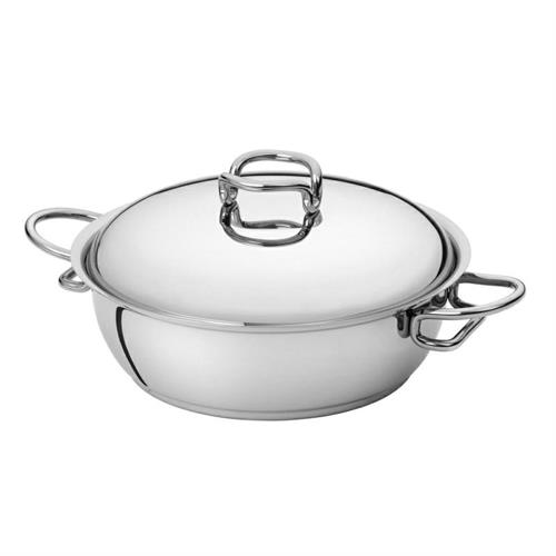 Tegame basso d.24 cm acciaio inox18/10 KAREN ZANI