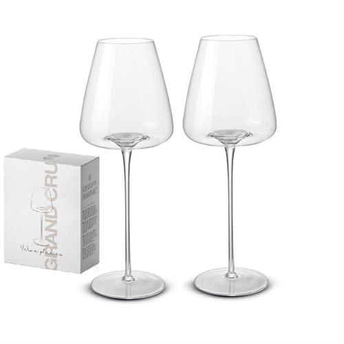 Calice vino rosso in vetro trasparente (2PZ) Pozzi Milano 1876