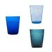 Bicchiere vetro sfumato Blue Memento (6PZ)