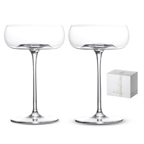 Coppa Champagne in vetro trasparente (2PZ) Pozzi Milano 1876