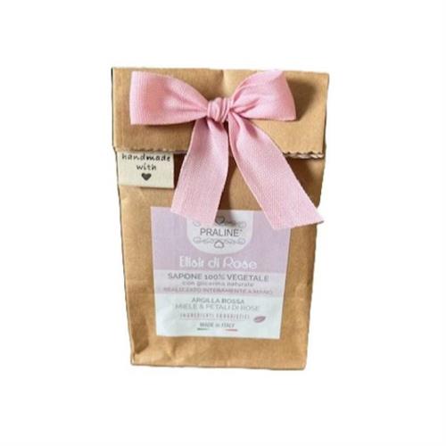 Sapone erboristico metodo a freddo ELISIR DI ROSE