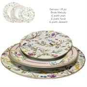 Piatti Birds Melody Easy Life (18Pz)