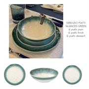 Piatti Nuances Green Easy Life (18Pz)