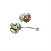 Calamita fermatende rose bicolore Creazioni Artistiche