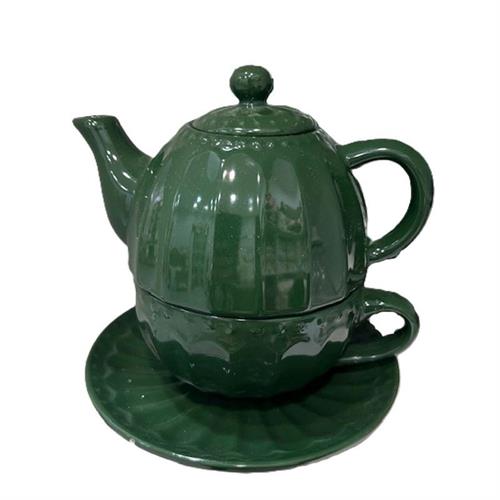 Tea for One verde bosco Nuvole di Stoffa