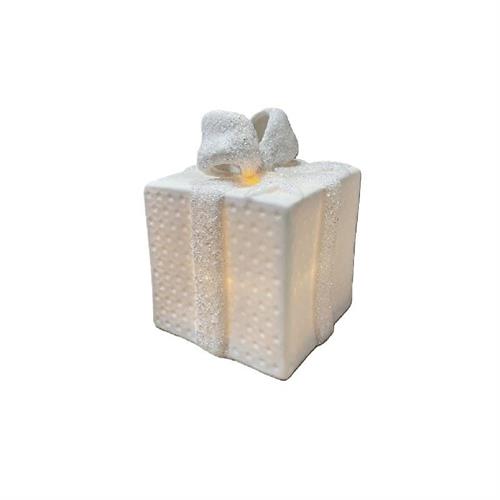 Pacco regalo led bianco Nuvole di Stoffa