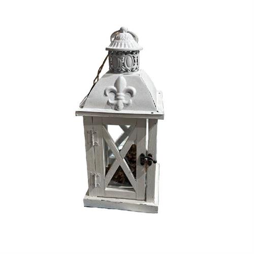 Lanterna Giglio bianca Nuvole di Stoffa