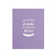 Canovaccio lilla con dedica per i nonni Nuvole di Stoffa