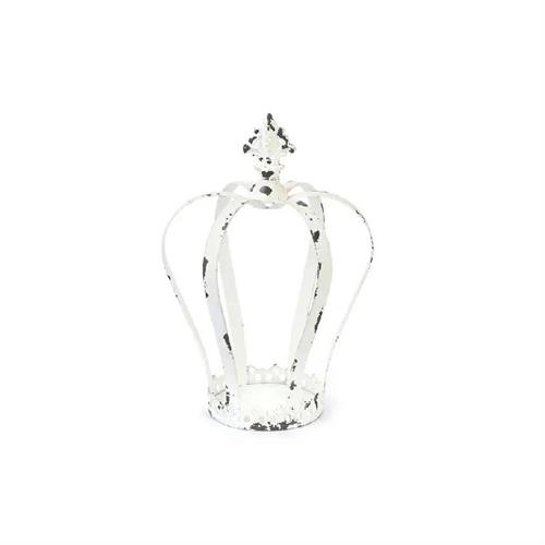 Corona in metallo Shabby Nuvole di Stoffa