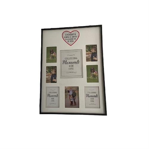 Quadro porta foto con dedica Nuvole di Stoffa