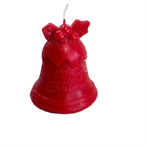 Campanella rossa brinata candela