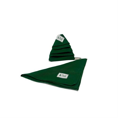 Tovagliolo in cotone verde North Nuvole di Stoffa