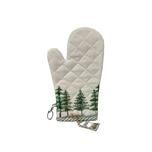 Guantone da cucina con alberi North Nuvole di Stoffa