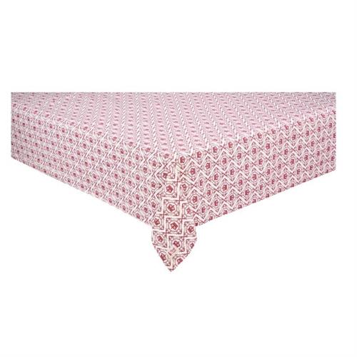 Tovaglia rettangolare base avorio Come nelle Favole Nuvole di Stoffa