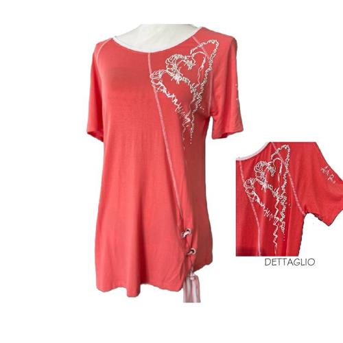 T-Shirt con nastro Arte Pura