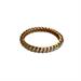 Bracciale gold molla lucido arricciato