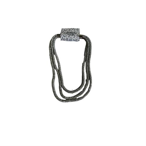 Collana strass tre giri, corta