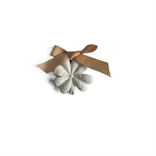 Decoro gesso profumato fiore Douceur d'Ambre