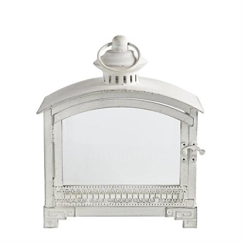 Lanterna Marie con finitura bianca