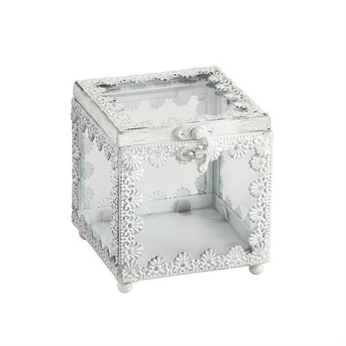 Portagioie quadrato con apertura frontale