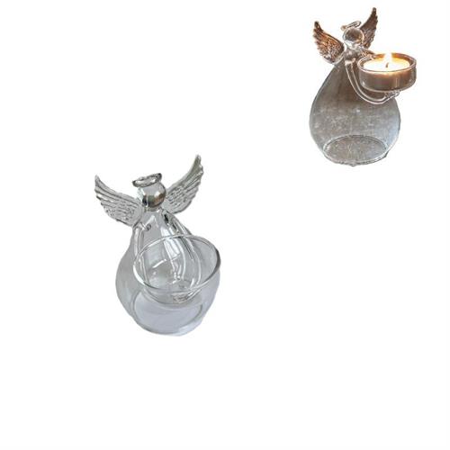 Angelo in vetro porta t-light