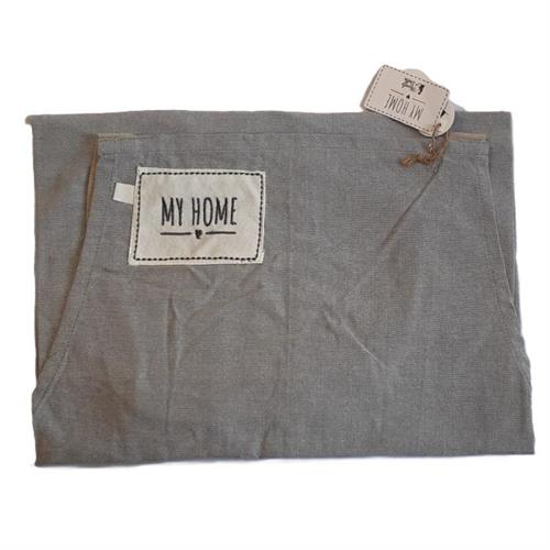 Grembiule My Home grigio