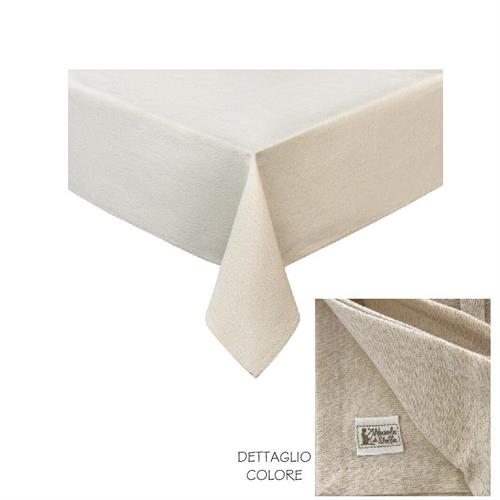 Tovaglia Lurex panna 140x240cm