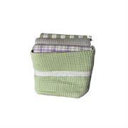 Cestino in cotone con 3 strofinacci assortiti