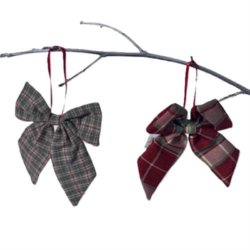 Fiocco scozzese rosso/verde