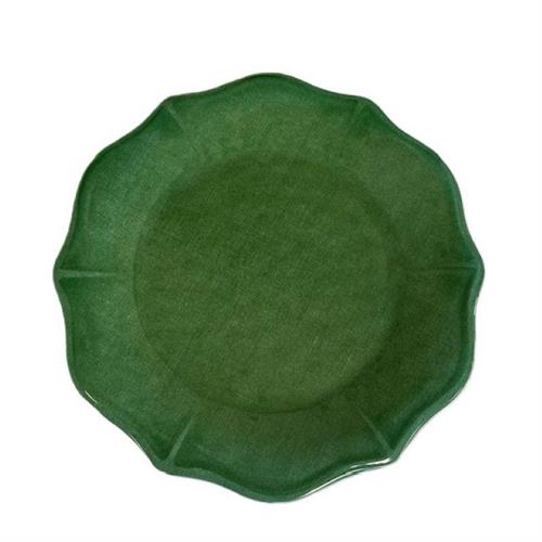 Piatto piano York Verde Touch-Mel (2pz)