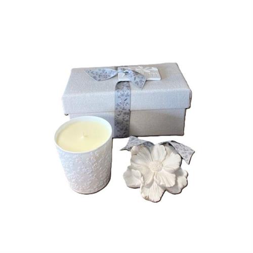 Cofanetto regalo con candela e gessetto profumati Mathilde M.