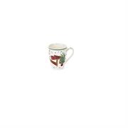 Mug in ceramica con decoro divano con albero