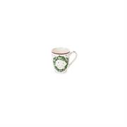 Mug in ceramica con decoro ghirlanda e scritta Enjoy