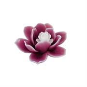 Candela Fior di loto rosa antico Cererie Parma