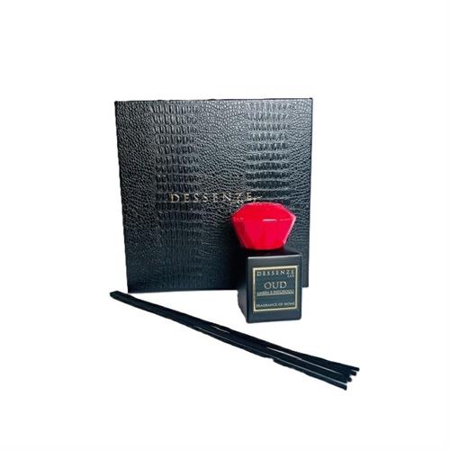 Box regalo con profumatore per ambiente 100ml,diamante rosso Desssenze