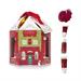 Set regalo box casetta rossa - Melograno ambrato