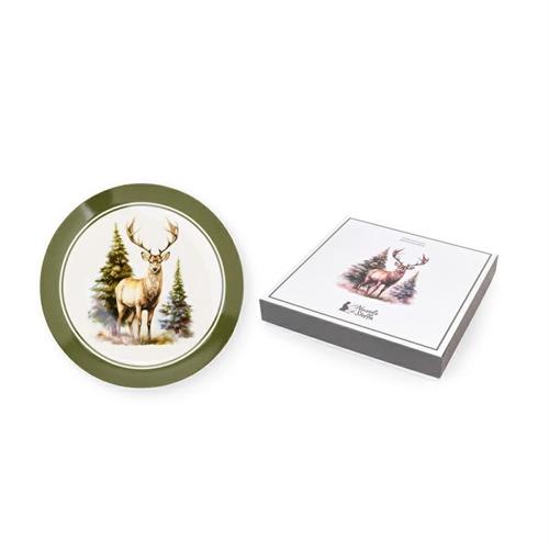 Set 2 piatti dessert della Linea Bosco