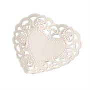 Piattino cuore in porcellana