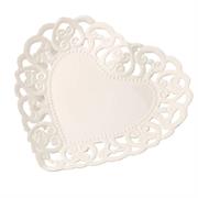 Piatto cuore porcellana