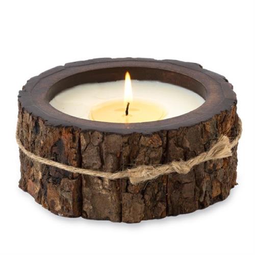 Himalayan candle small tree bark pot Tobacco bark