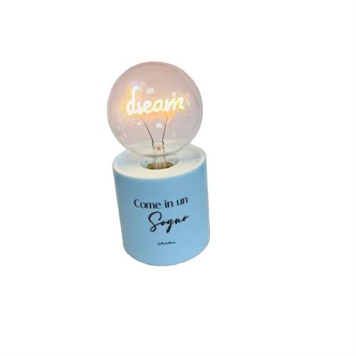 Lampada led azzurra