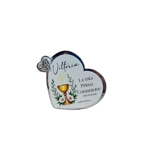 Icona cuore Comunione, personalizzabile