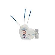 Diffusore in gesso con decoro battesimo bimbo, personalizzabile