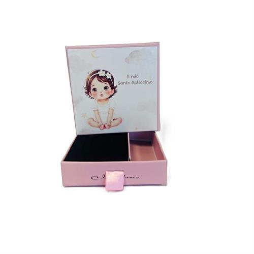 Scatolina porta confetti Battesimo bimba