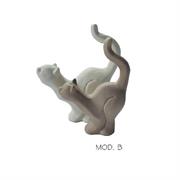 Coppia gatti portanelli mod.b Cuorematto