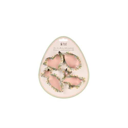 Set 4 stampini forme pasquali assortite